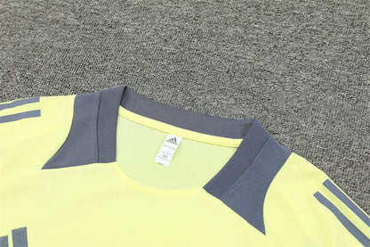 24-25 AX Yelllow Short Sleeve Training Suit