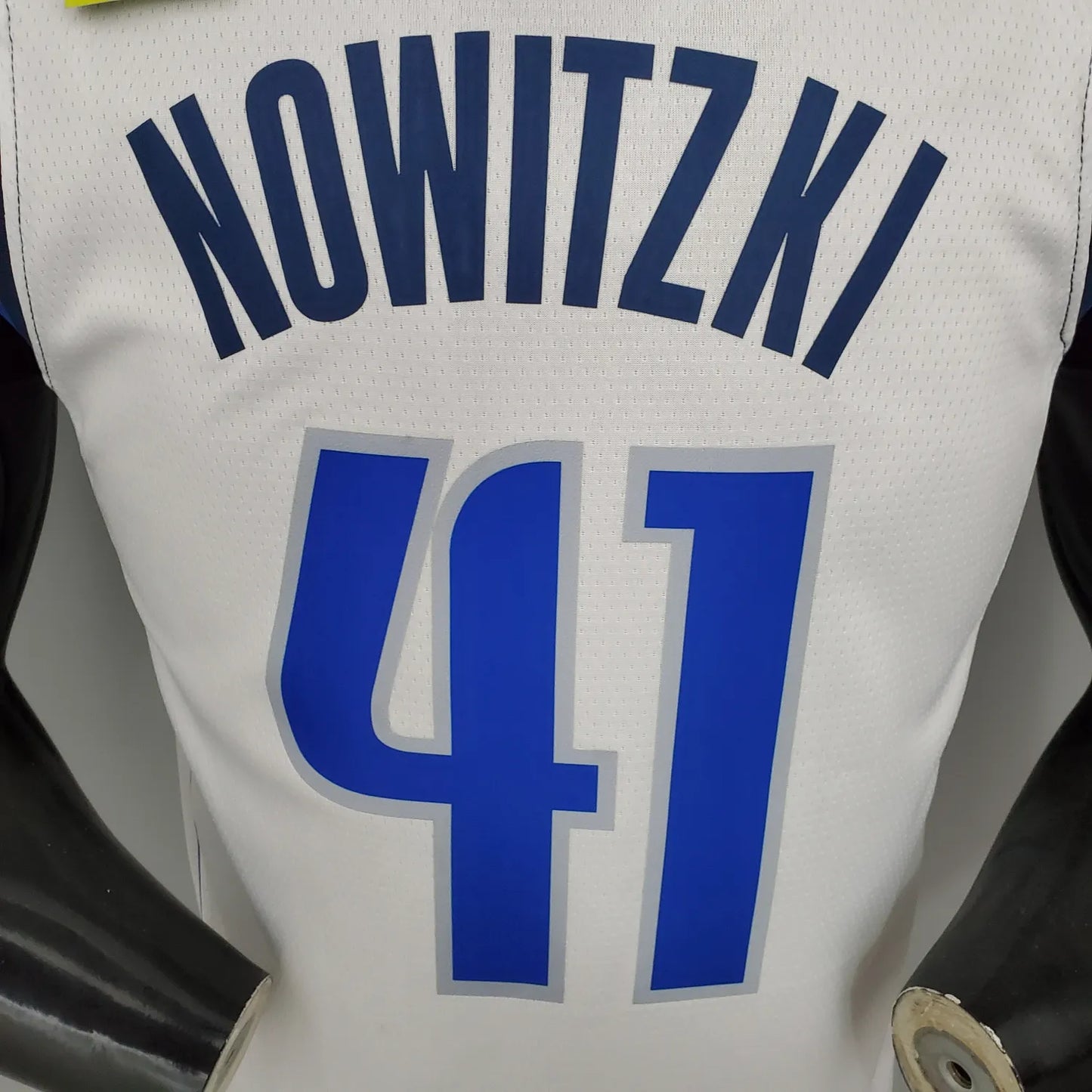 NOWITZKI#41 Mavericks home White NBA Jersey