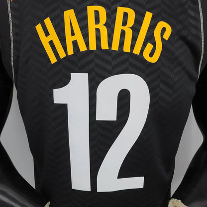 New Brooklyn Nets HARRIS#12 City Edition Black