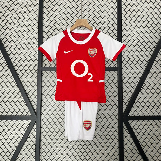 Retro 02-04 Arsenal Home Kids Kit