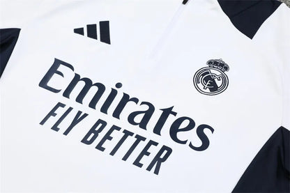 24-25 Real Madrid White Training Suit