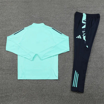 24-25 Real Madrid Light Blue Training Suit