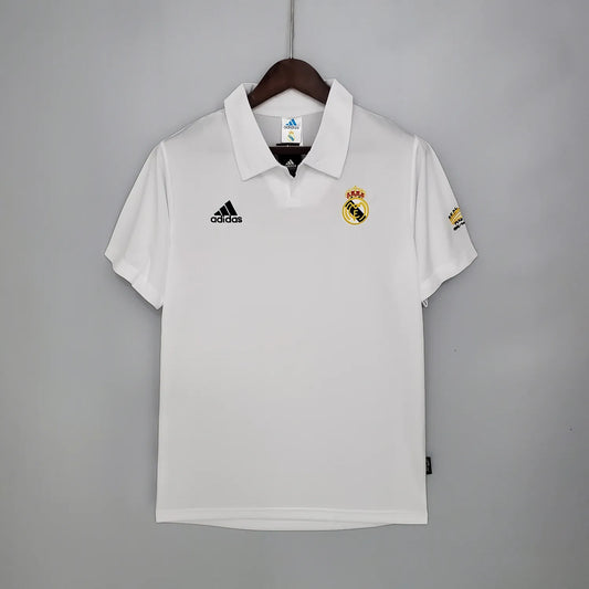 02-03 Real Madrid Retro Champions League Home Jersy