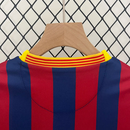 Retro 13-14 Barcelona Home Kids Kit