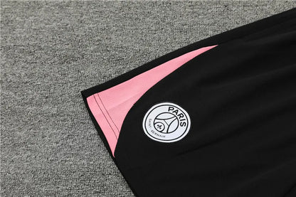 24-25 PSG Black and Pink Short Sleeve Training Suit