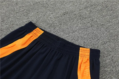 24-25 Real Madrid Light Blue Short Sleeve Training Suit