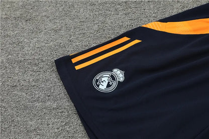 24-25 Real Madrid Light Blue Short Sleeve Training Suit