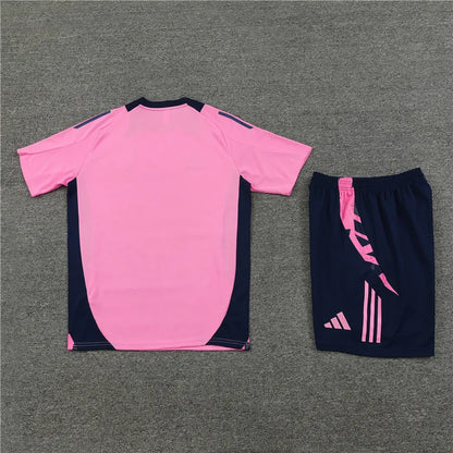 24-25 Arsenal Pink Short Sleeve Training Suit