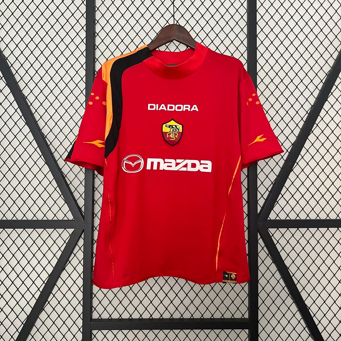 04-05 Roma Home Retro Jersey