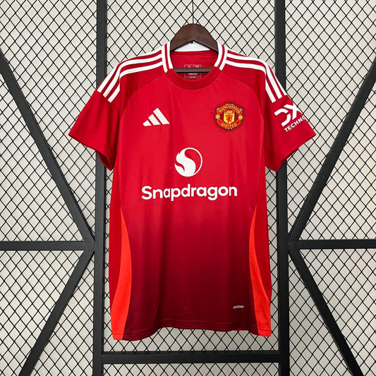 24-25 Manchester United Home Fans Jersey