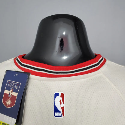 LILLARD#0 Portland Trail Blazers Beige NBA Jersey S-XXL