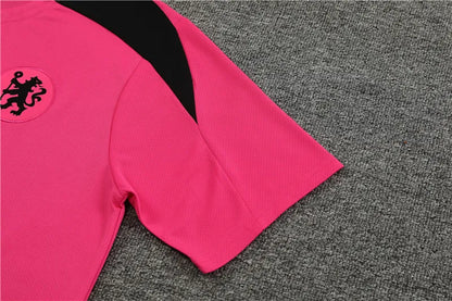 24-25 Chelsea Pink Short Sleeve Training Suit