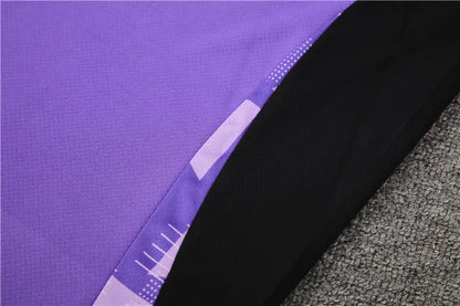 2024 Germany Purple Short Sleeve Training Suit