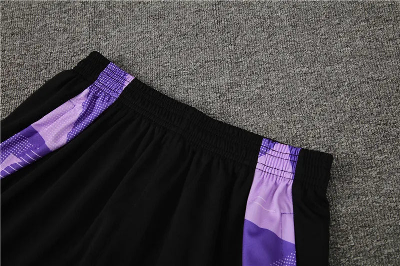 2024 Germany Purple Short Sleeve Training Suit