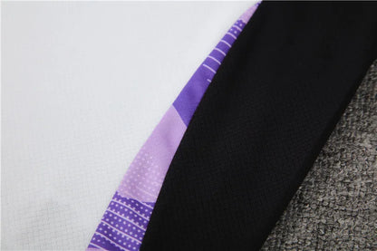 2024 Germany White Short Sleeve Training Suit