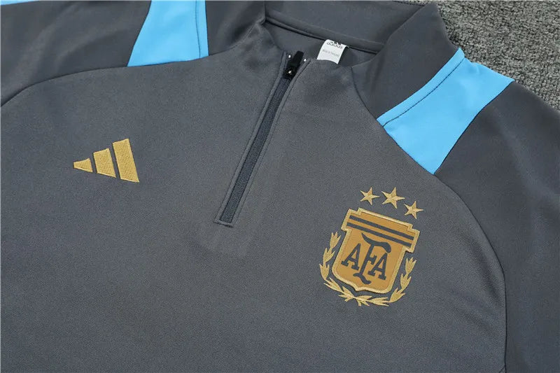 2024 Argentina Dark gray Training Suit