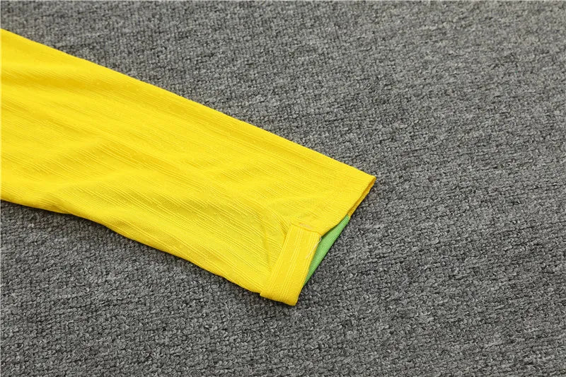 2024 Brazil Yellow Player Version Training Suit