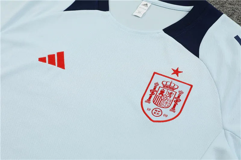 2024 Spain Short Sleeve Training Suit