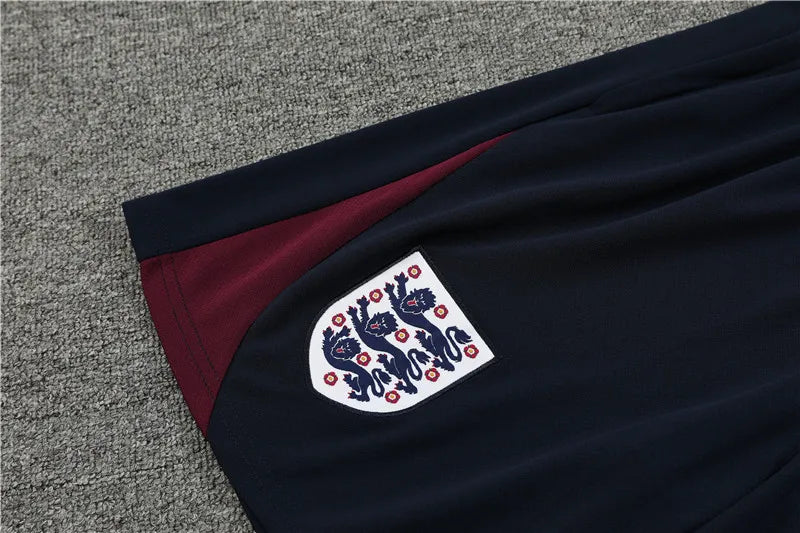 2024 England White Short Sleeve Training Suit