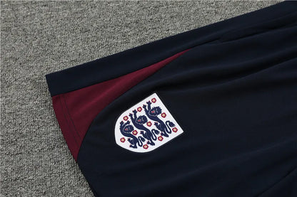 2024 England White Short Sleeve Training Suit