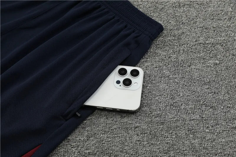 2024 England White Short Sleeve Training Suit