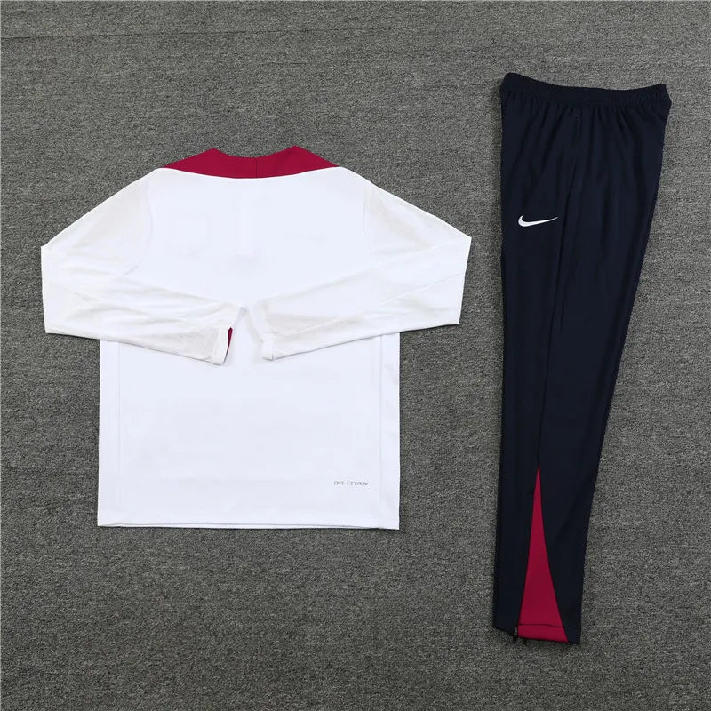 2024 England White Player Version Training Suit