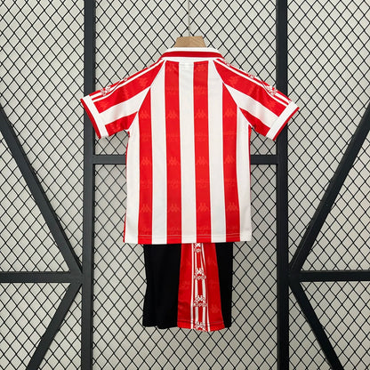 Retro 95-97 Athletic Bilbao Home Kids Kit