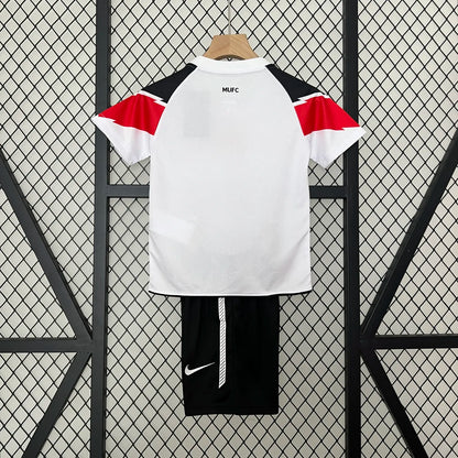 Retro 10-11 Manchester United Champions League Away Kids Kit