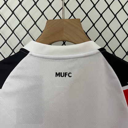 Retro 10-11 Manchester United Champions League Away Kids Kit