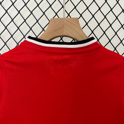 Retro 00-01 Manchester United Home Kids Kit