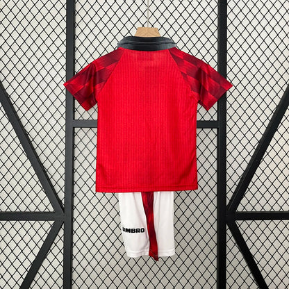 96-97 Manchester United Home Kids Kit