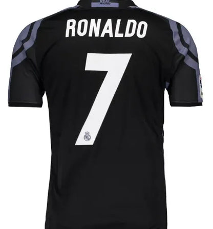 16-17 Real Madrid Third Long Sleeve Retro Jersey