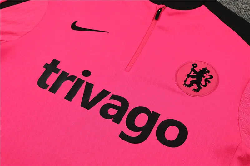 24-25 Chelsea Pink Player Training Suit
