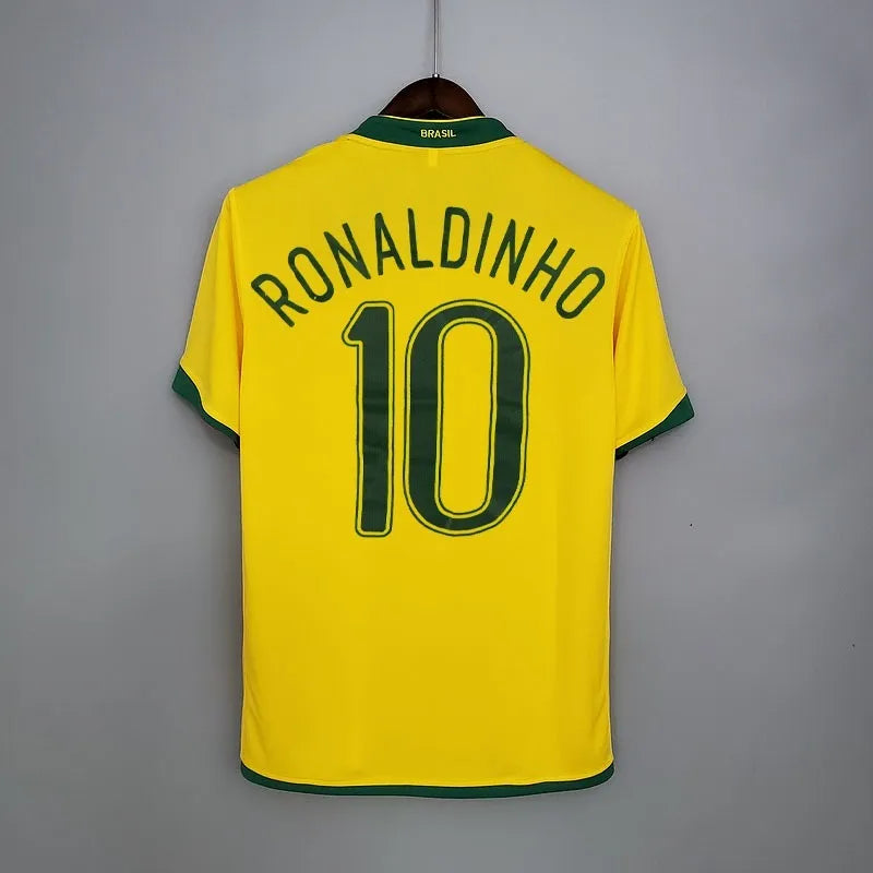 2006 Brazil Home Retro Jersey