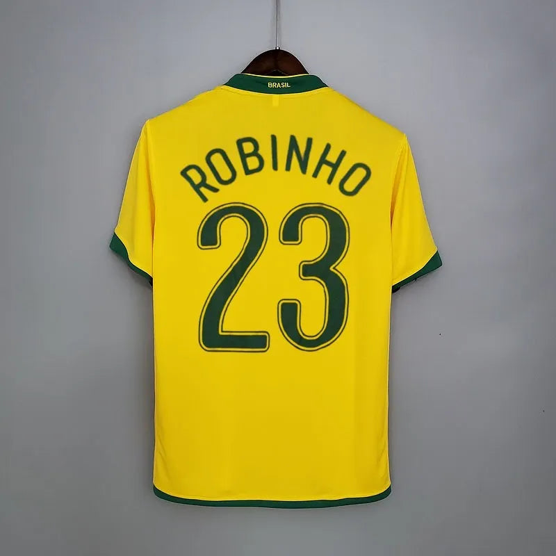 2006 Brazil Home Retro Jersey