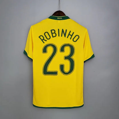 2006 Brazil Home Retro Jersey