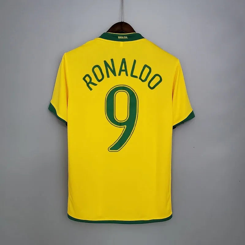 2006 Brazil Home Retro Jersey