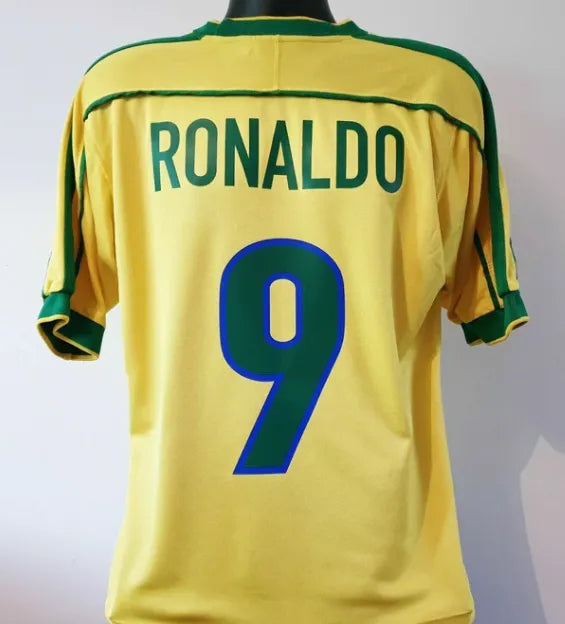 1998 Brazil Home Retro Jersey