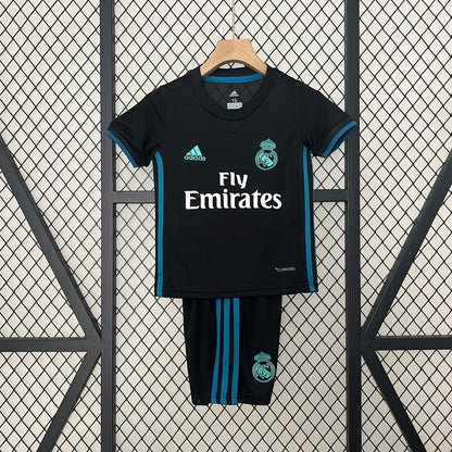 Retro17-18 Real Madrid Away Kids Kit