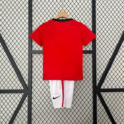 Retro 09-10 Manchester United Home Kids Kit