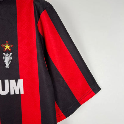 89-90 AC Milan Home Retro Jersey