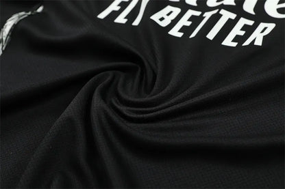 24-25 Arsenal Black Short Sleeve Training Suit