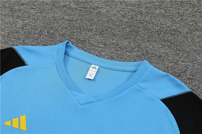 23-24 Arsenal Blue Short Sleeve Training Suit