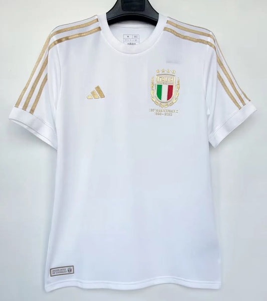 2023 Italy White 125 Years Jersey