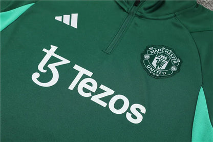 23-24 Manchester United Green Training Suit