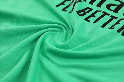 23-24 Real Madrid Green Short Sleeve Training Suit