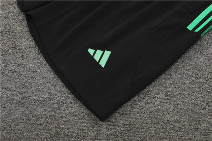23-24 Real Madrid Green Short Sleeve Training Suit