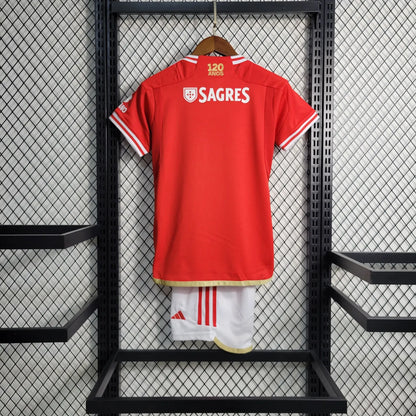 23-24 Benfica Home Red Kid Kit