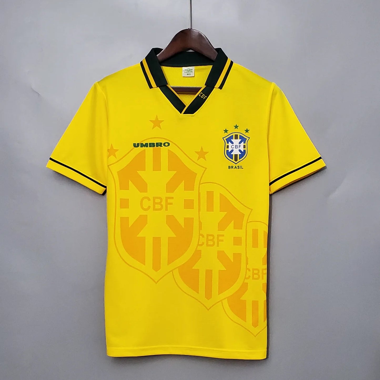 93-94 Brazil Home Retro Jersey