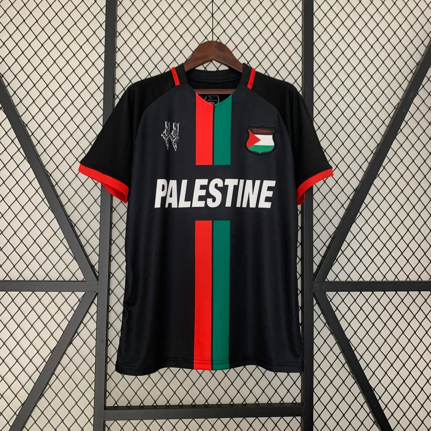 23-24 Palestine Black Fans Jersey
